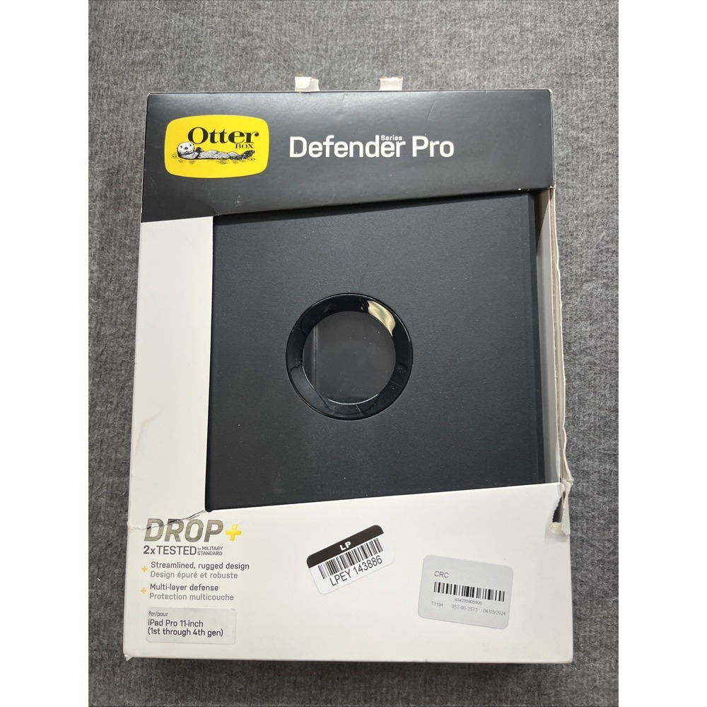 OTTERBOX Defender Series Case for Apple iPad Pro 11" (1st, 2nd, 3rd,  4th Gen)